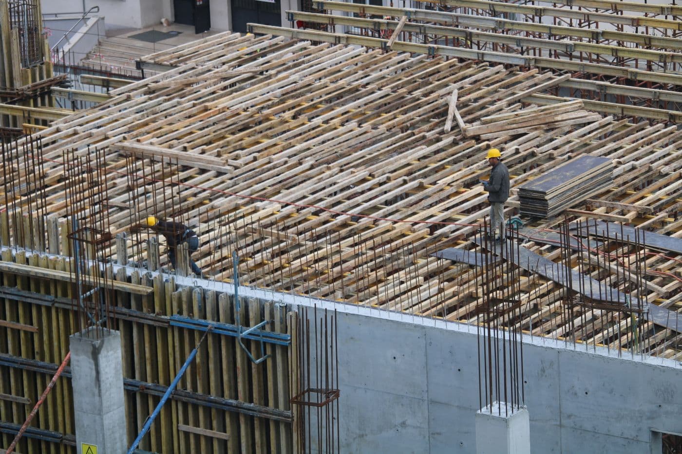Chantier de construction